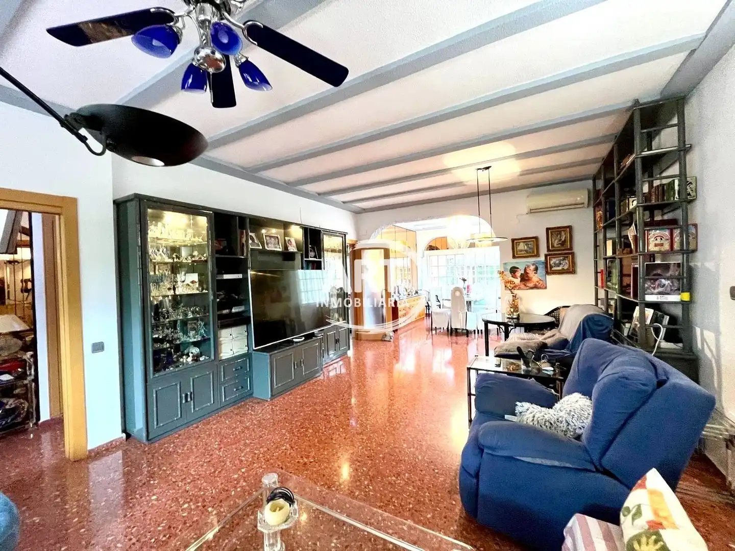 Living room of Houses for sale in San Antonio de Benagéber  with Air Conditioner, Heating and Private garden