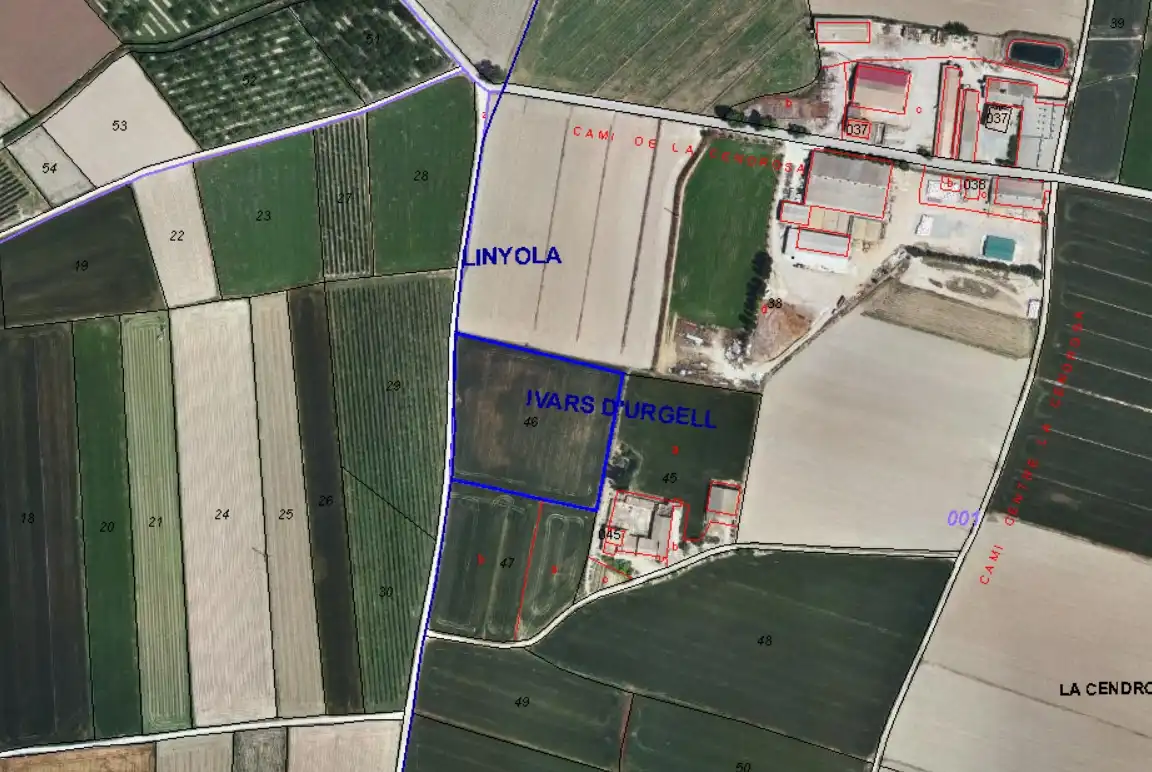 Terreny rústic en venda a Ivars d'Urgell