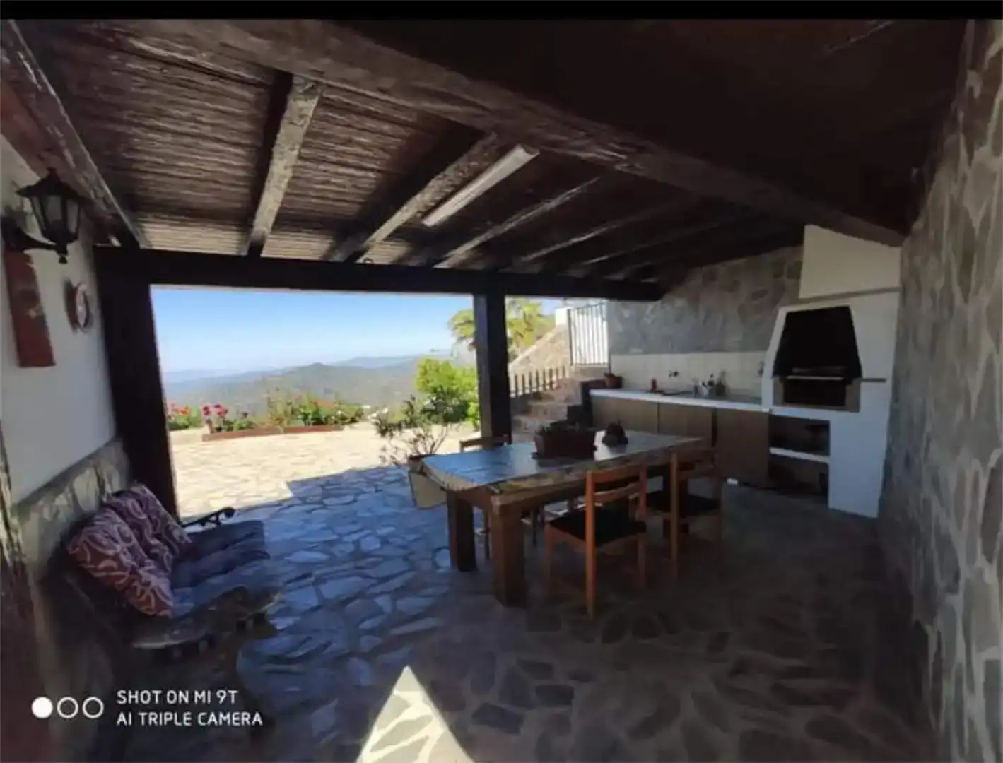 Terraza de Finca rústica de alquiler en Cómpeta, Málaga