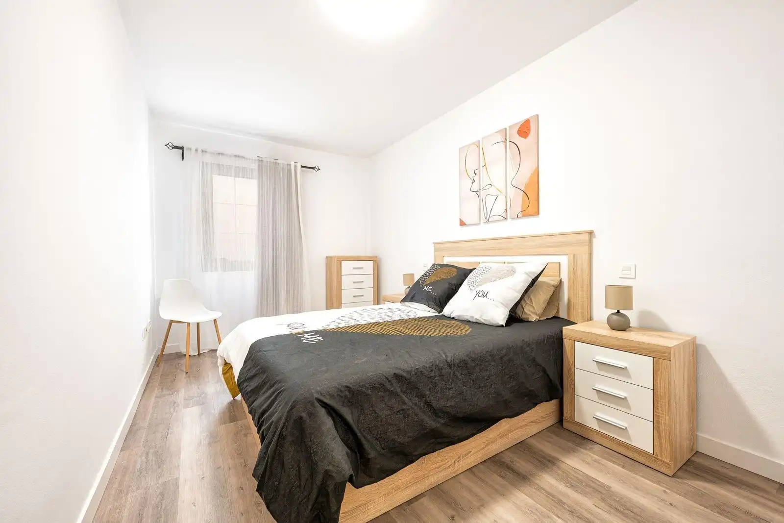Schlafzimmer von Wohnung zur Miete in Agüimes mit Möbliert und Alarm