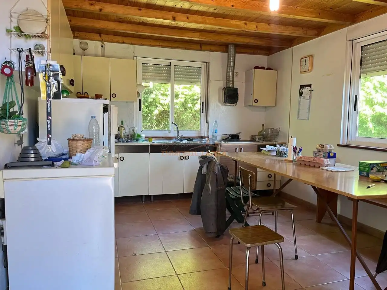 Kitchen of Houses for sale in Narón  with Private garden, Storage room and Furnished