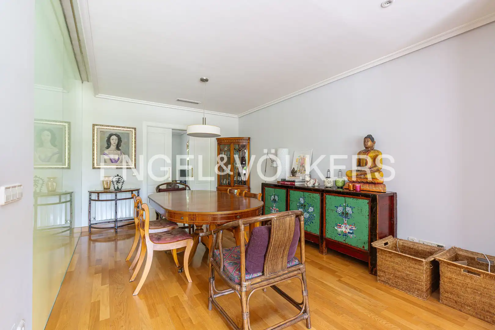 Dining room of Houses for sale in Las Rozas de Madrid  with Heating, Private garden and Parquet flooring
