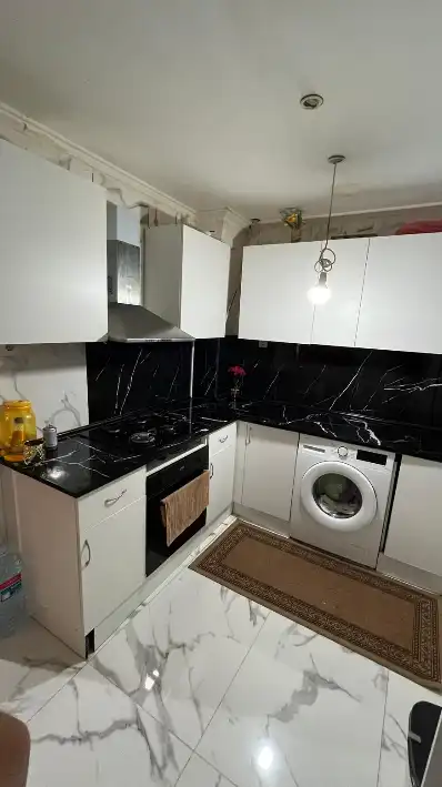 Kitchen of Flat for sale in Gandia  with Air Conditioner, Balcony and Internet