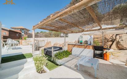 Terrace of House or chalet for sale in Manzanares El Real  with Air Conditioner, Heating and Private garden