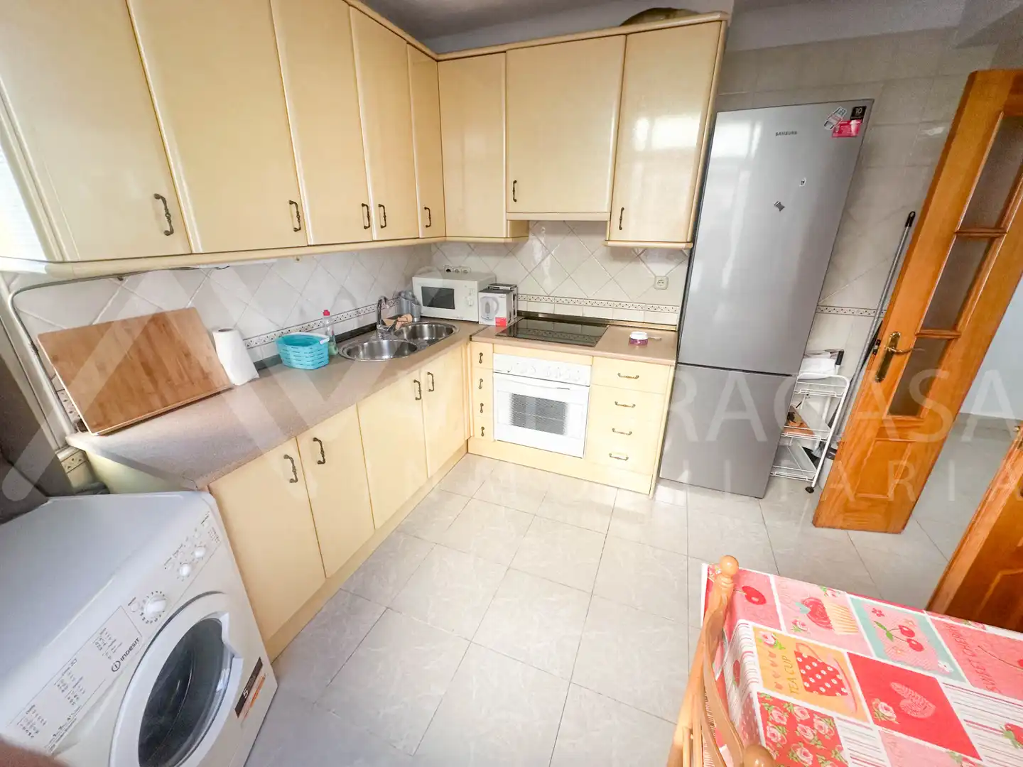 Kitchen of Flat for rent in Málaga  with Air Conditioner, Furnished and Microwave