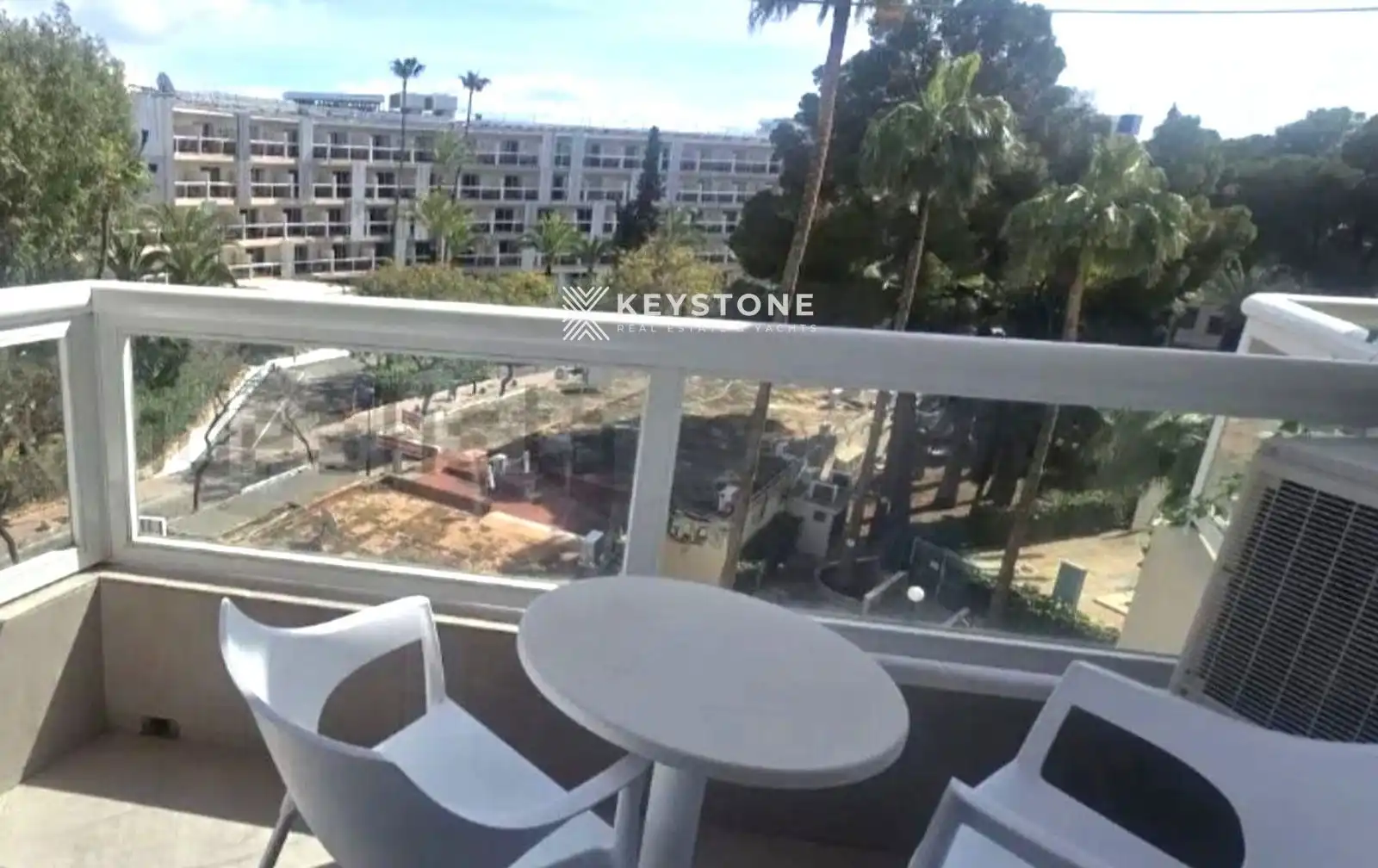 Balcony of Study for rent in Calvià  with Air Conditioner, Terrace and Swimming Pool