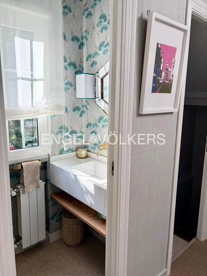 Baño de Casa o chalet de alquiler en Madrid con Aire acondicionado, Calefacción y Terraza