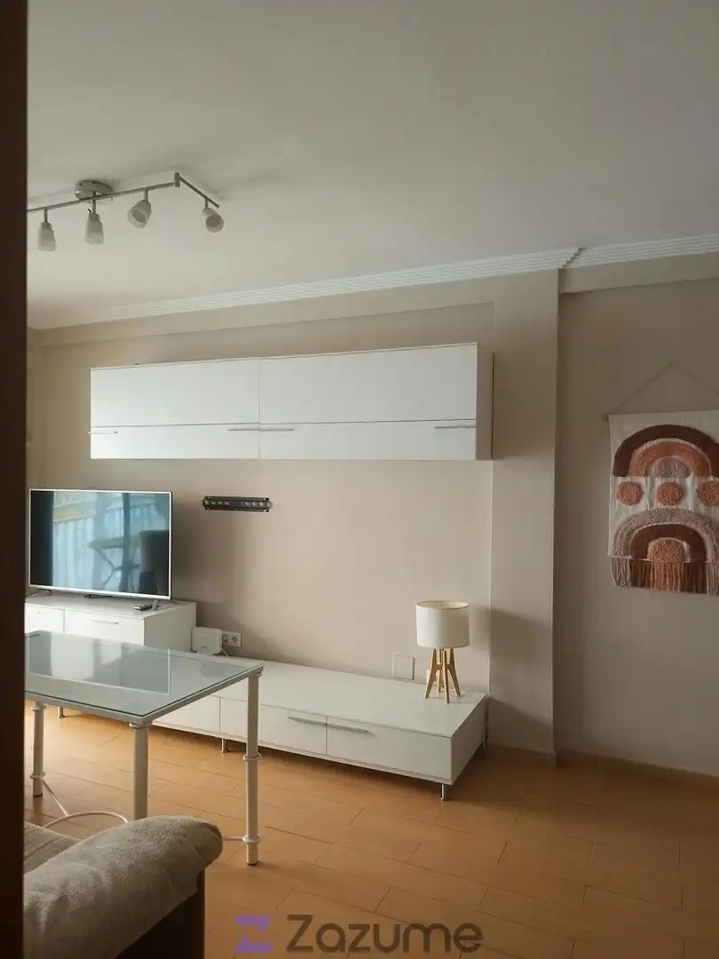 Wohnzimmer von Wohnung zur Miete in Sevilla mit Klimaanlage, Heizung und Möbliert