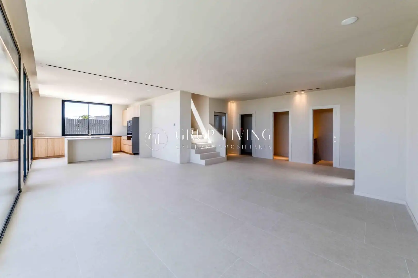 Sala de estar de Casa o chalet en venta en Sitges con Aire acondicionado, Calefacción y Jardín privado