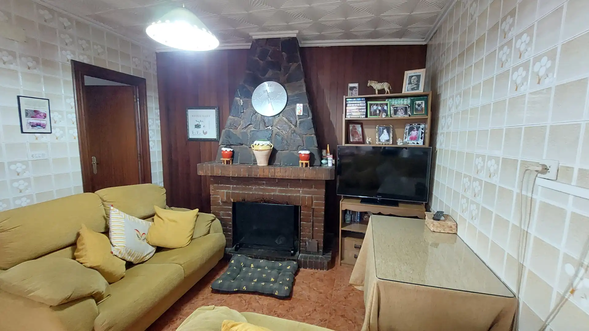 Sala de estar de Casa adosada en venta en Murcia con Terraza, Amueblado y Alarma