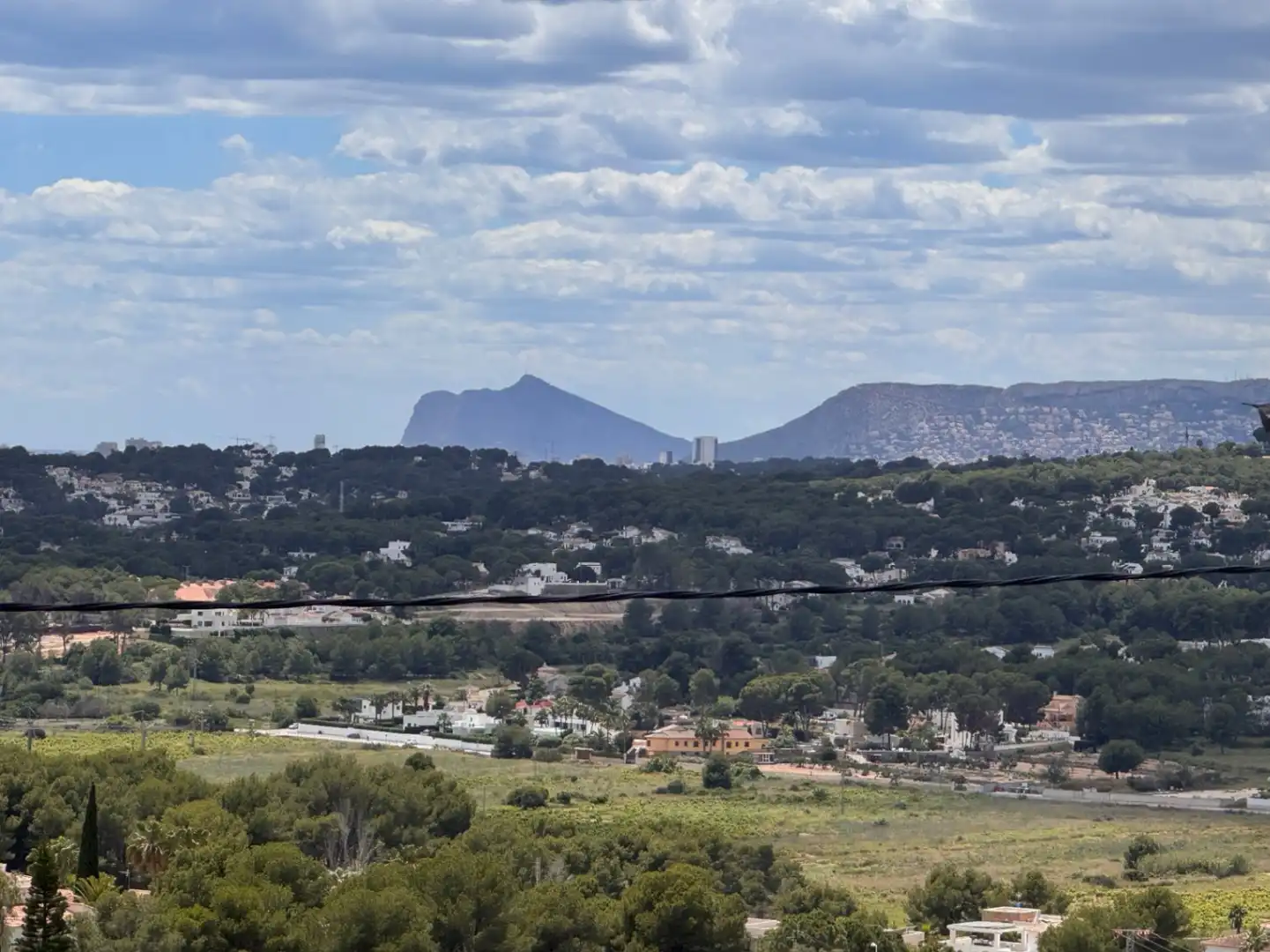 Vista exterior de Apartamento en venta en Moraira con Aire acondicionado, Calefacción y Terraza