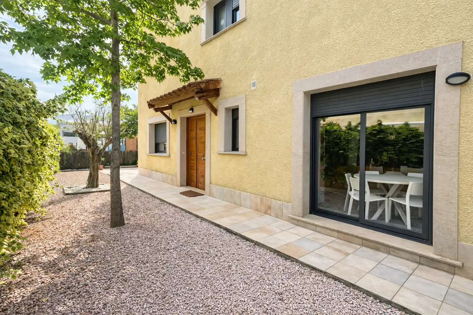 Vista exterior de Casa o xalet de lloguer en Gualba amb Calefacció