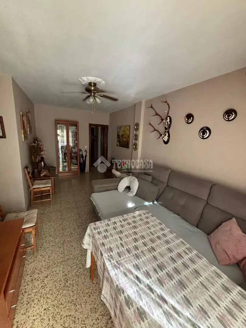 Sala de estar de Piso en venta en Ayamonte con Aire acondicionado, Amueblado y Balcón