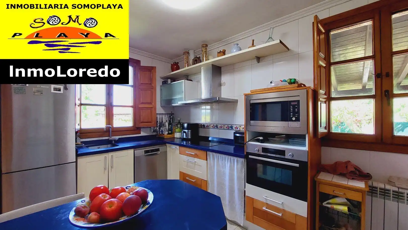Cocina de Casa o chalet en venta en Ribamontán al Mar con Calefacción y Jardín privado