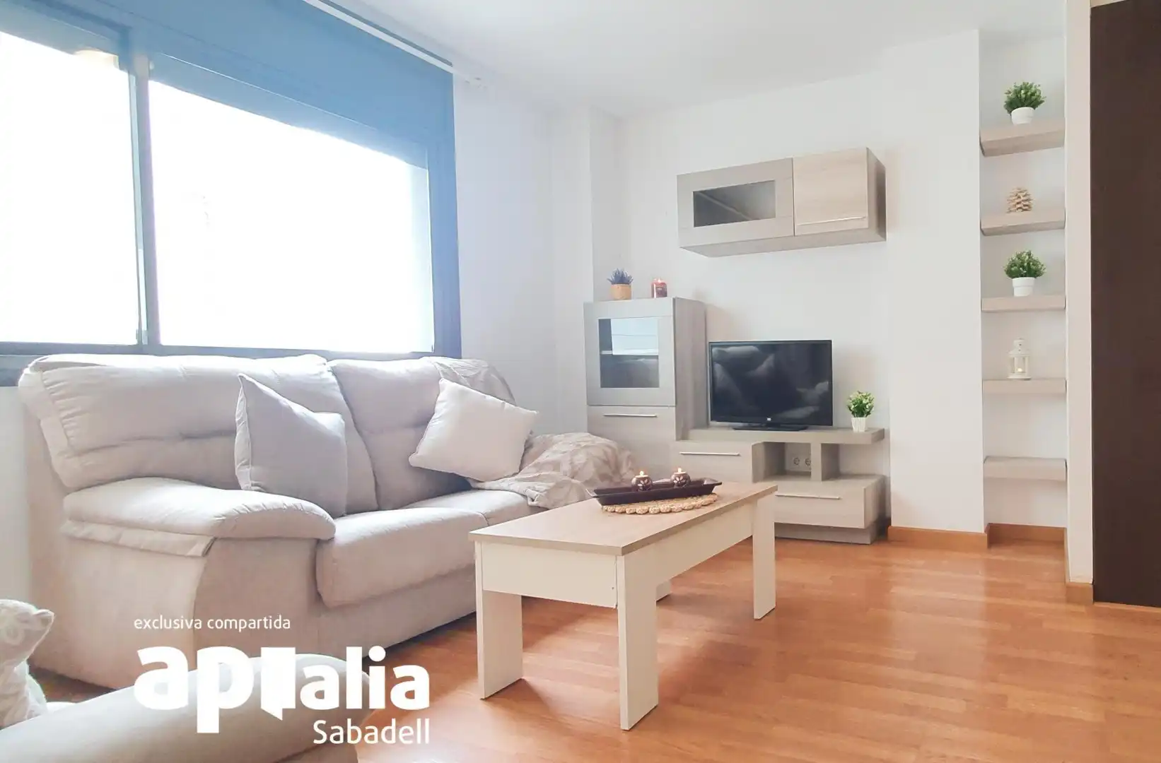 Sala d'estar de Pis en venda en Centre - Sant Oleguer