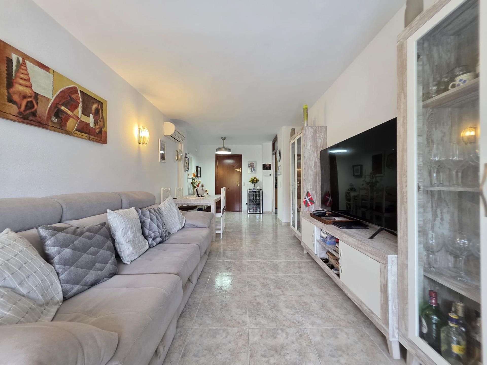 Sala de estar de Piso en venta en Salou con Aire acondicionado, Jardín privado y Terraza
