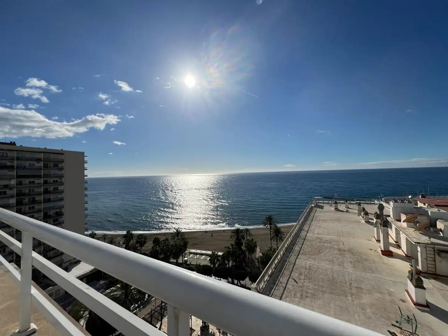 Außenansicht von Wohnungen zur Miete in Marbella mit Klimaanlage, Heizung und Terrasse
