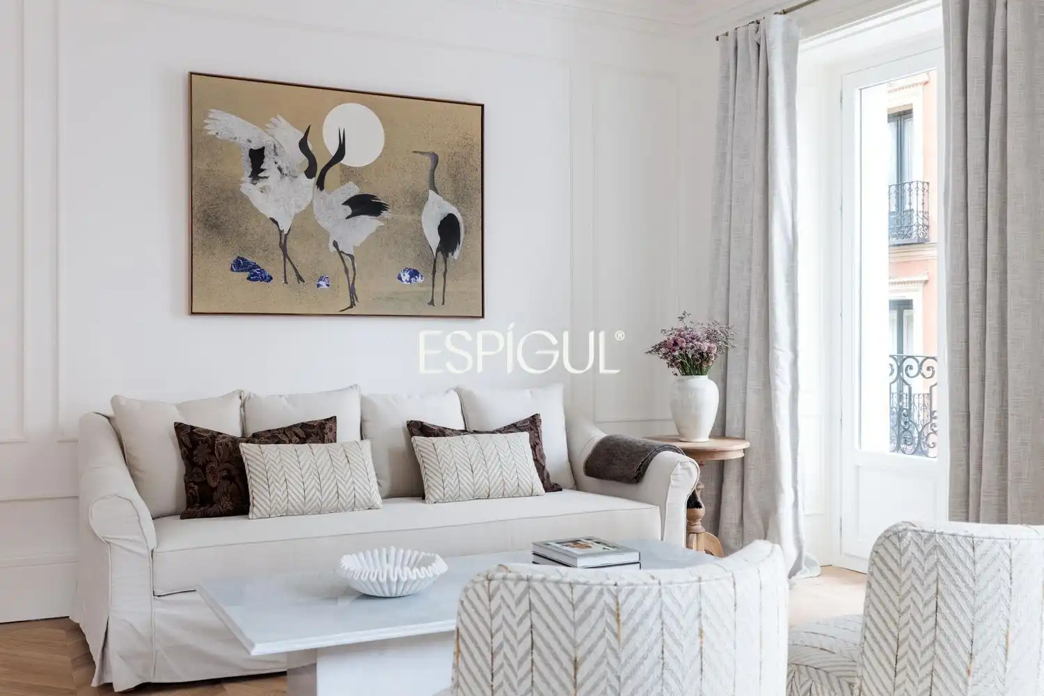 Sala de estar de Piso en venta en Madrid con Aire acondicionado, Calefacción y Amueblado