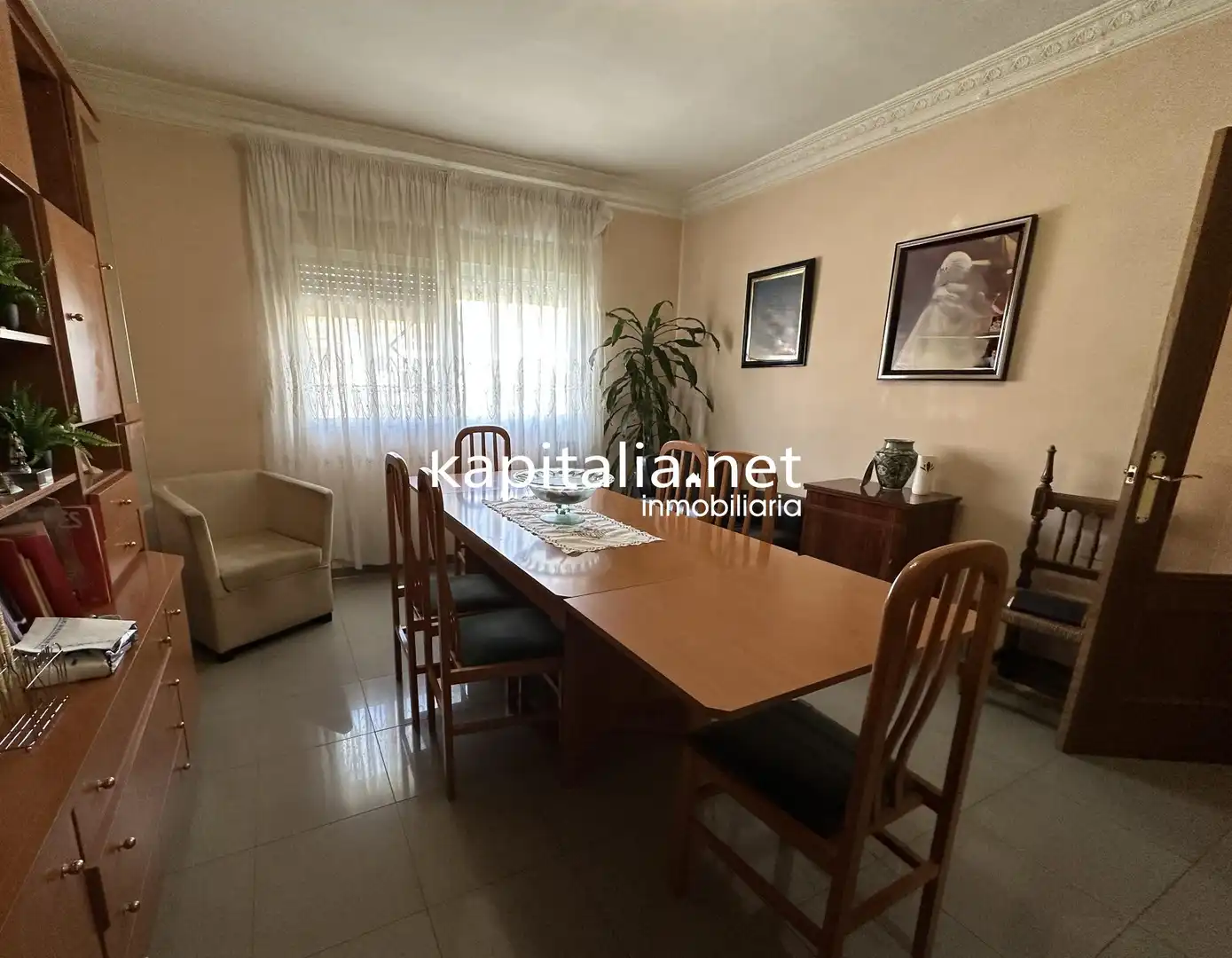 Comedor de Casa adosada en venta en Benissuera con Jardín privado, Terraza y Trastero
