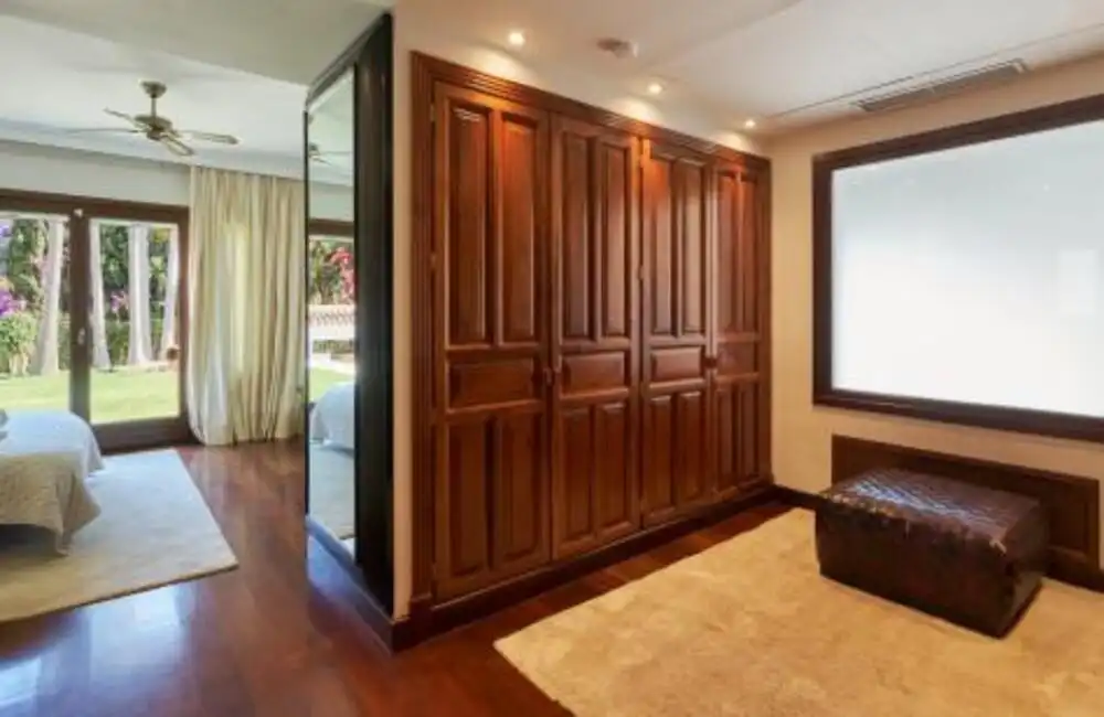 Bedroom of Houses for rent in Marbella  with Air Conditioner, Private garden and Terrace