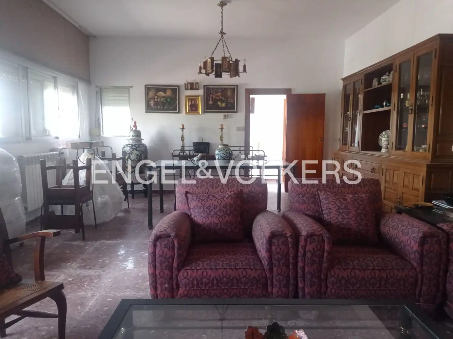 Sala de estar de Casa o chalet en venta en Dos Hermanas con Calefacción, Jardín privado y Terraza