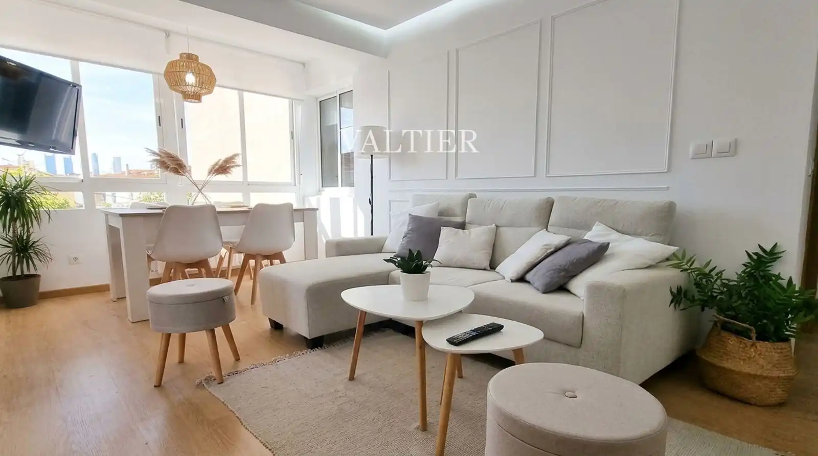 Living room of Flat for rent in Hortaleza