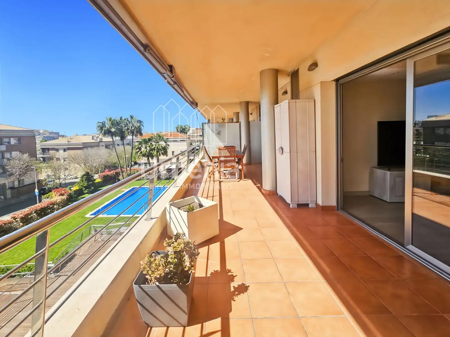 Terrace of Flat for sale in El Masnou  with Air Conditioner, Heating and Terrace