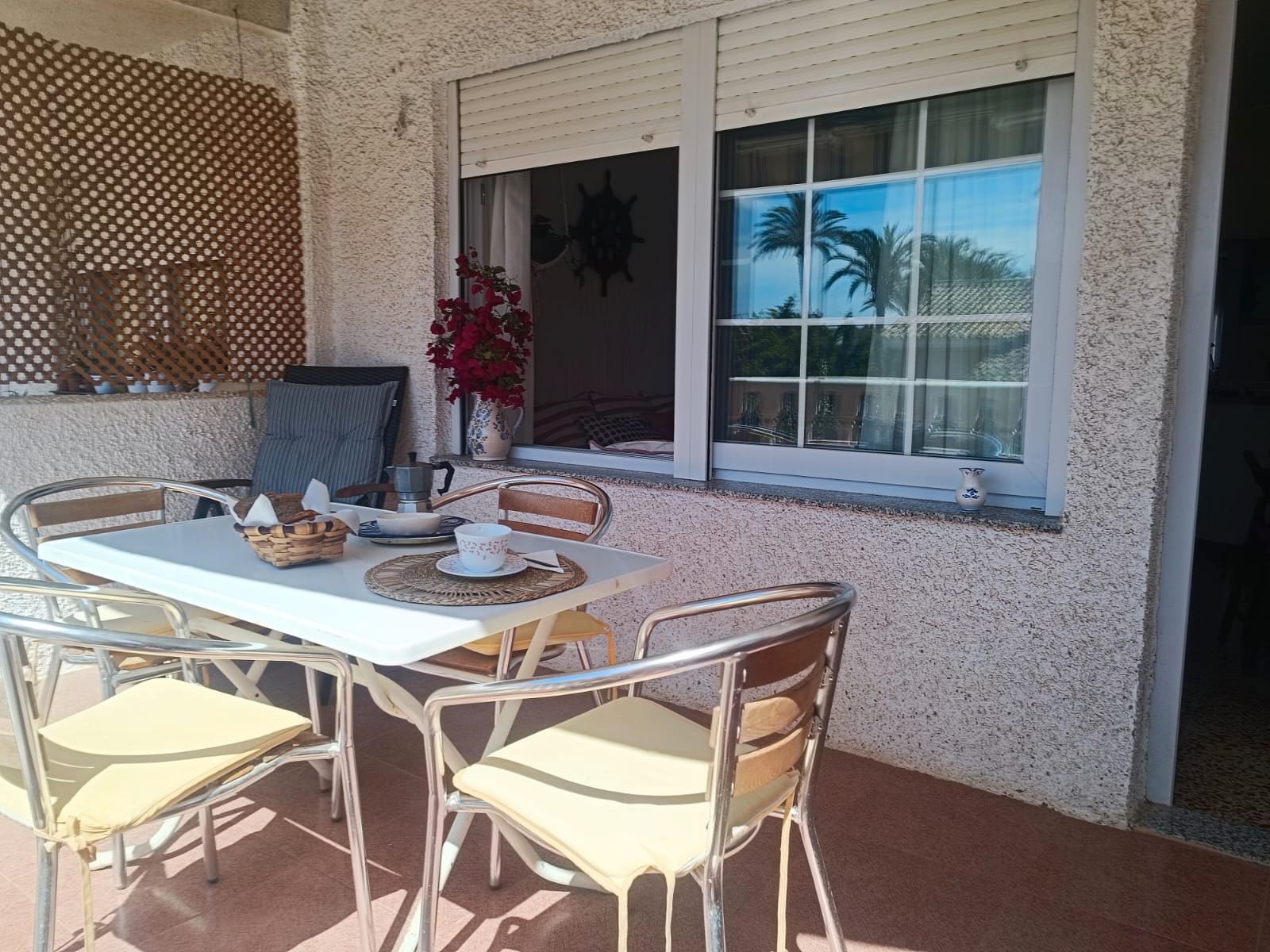 Terrace of Apartment for sale in La Manga del Mar Menor  with Terrace, Furnished and Oven