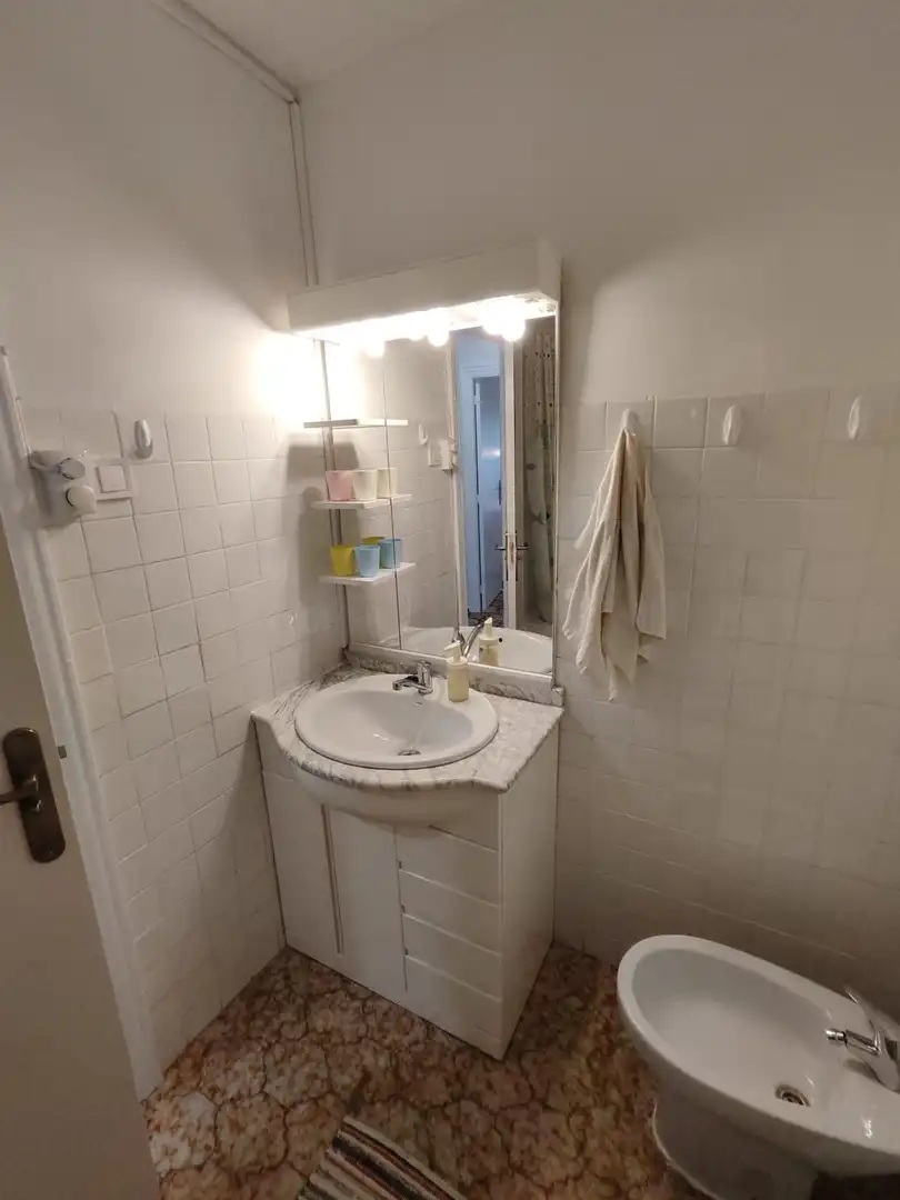 Baño de Apartamento en venta en Alicante / Alacant con Aire acondicionado, Calefacción y Terraza