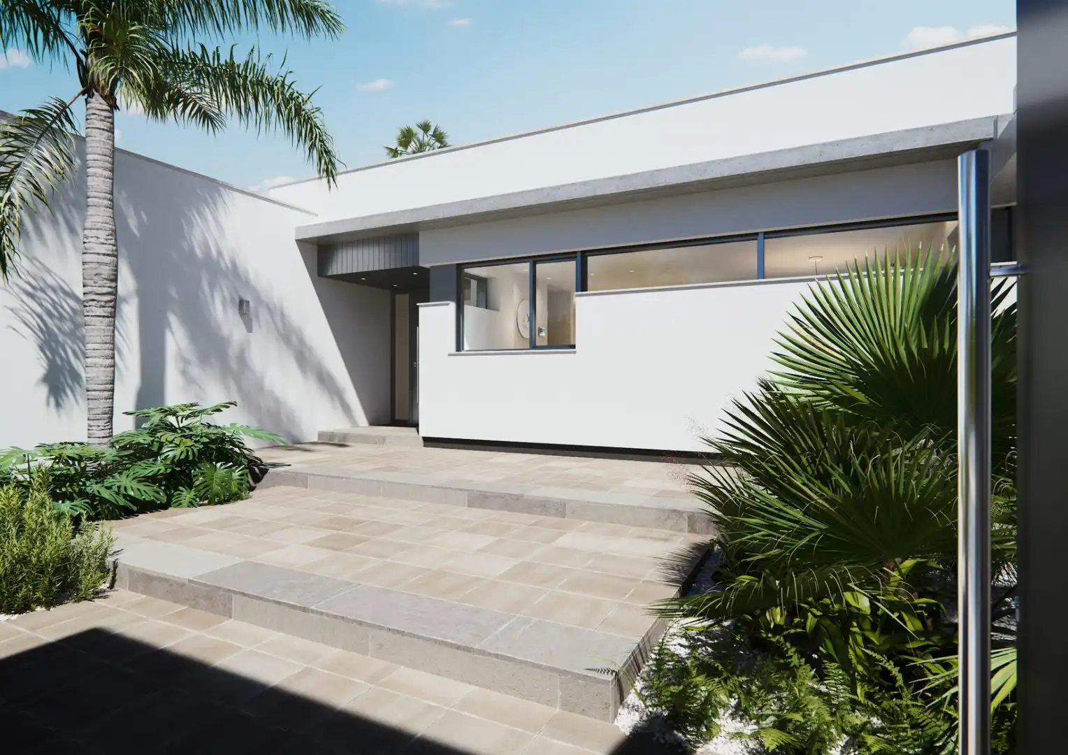 Vista exterior de Casa o chalet en venta en San Javier con Aire acondicionado, Calefacción y Jardín privado