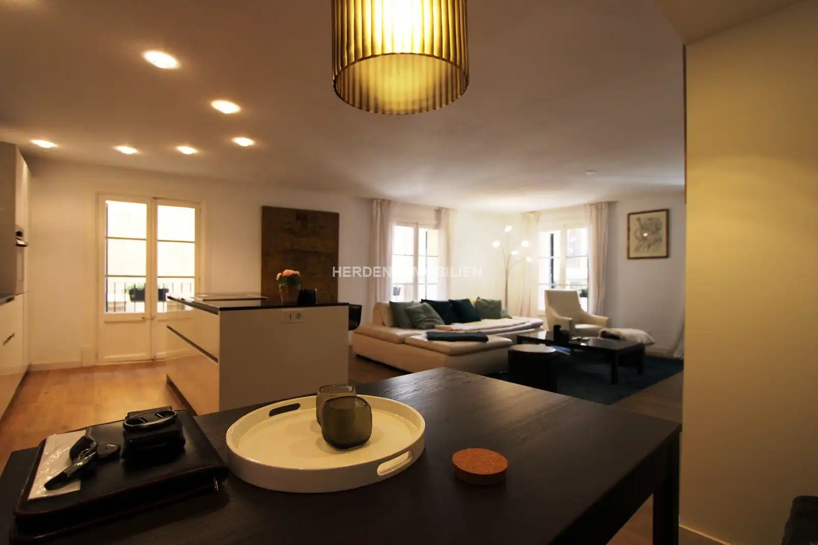 Sala d'estar de Pis en venda en  Palma de Mallorca amb Aire condicionat, Calefacció i Parquet