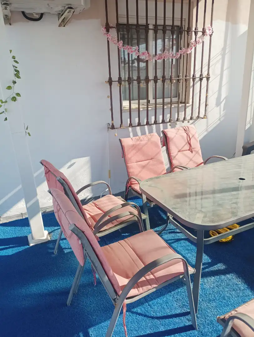 Terrace of Houses for sale in Sevilla  with Air Conditioner, Private garden and Parquet flooring