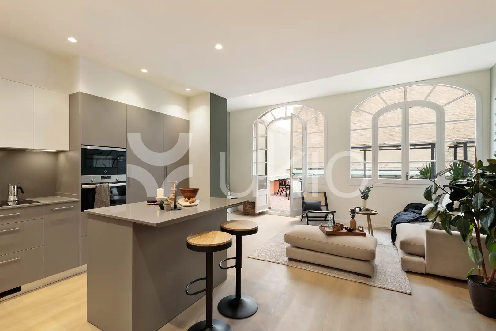 Apartamento con terraza en alquiler en Carrer Gran de Gràcia, imagen 12