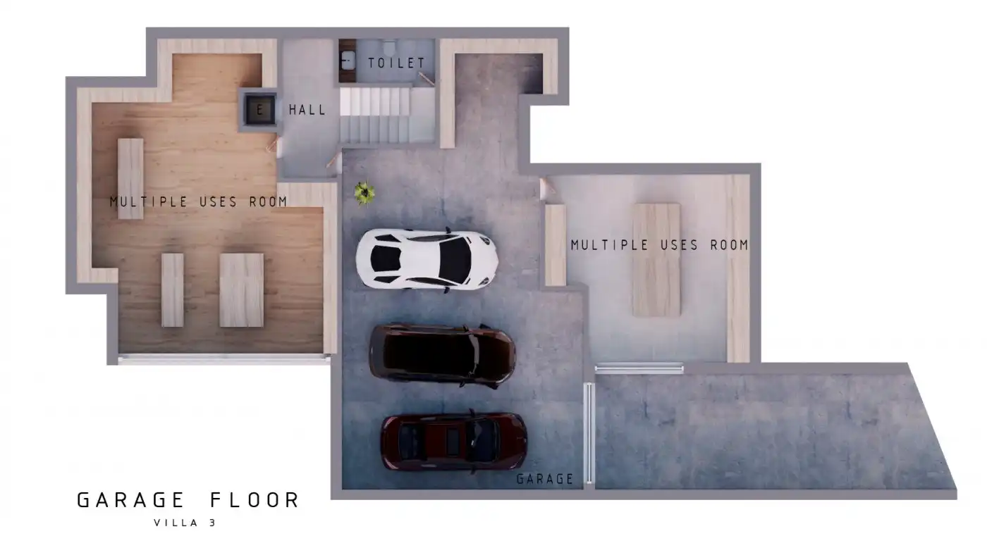 Detached house with pool for sale in El Faro de Calaburra - Chaparral, imagen 2