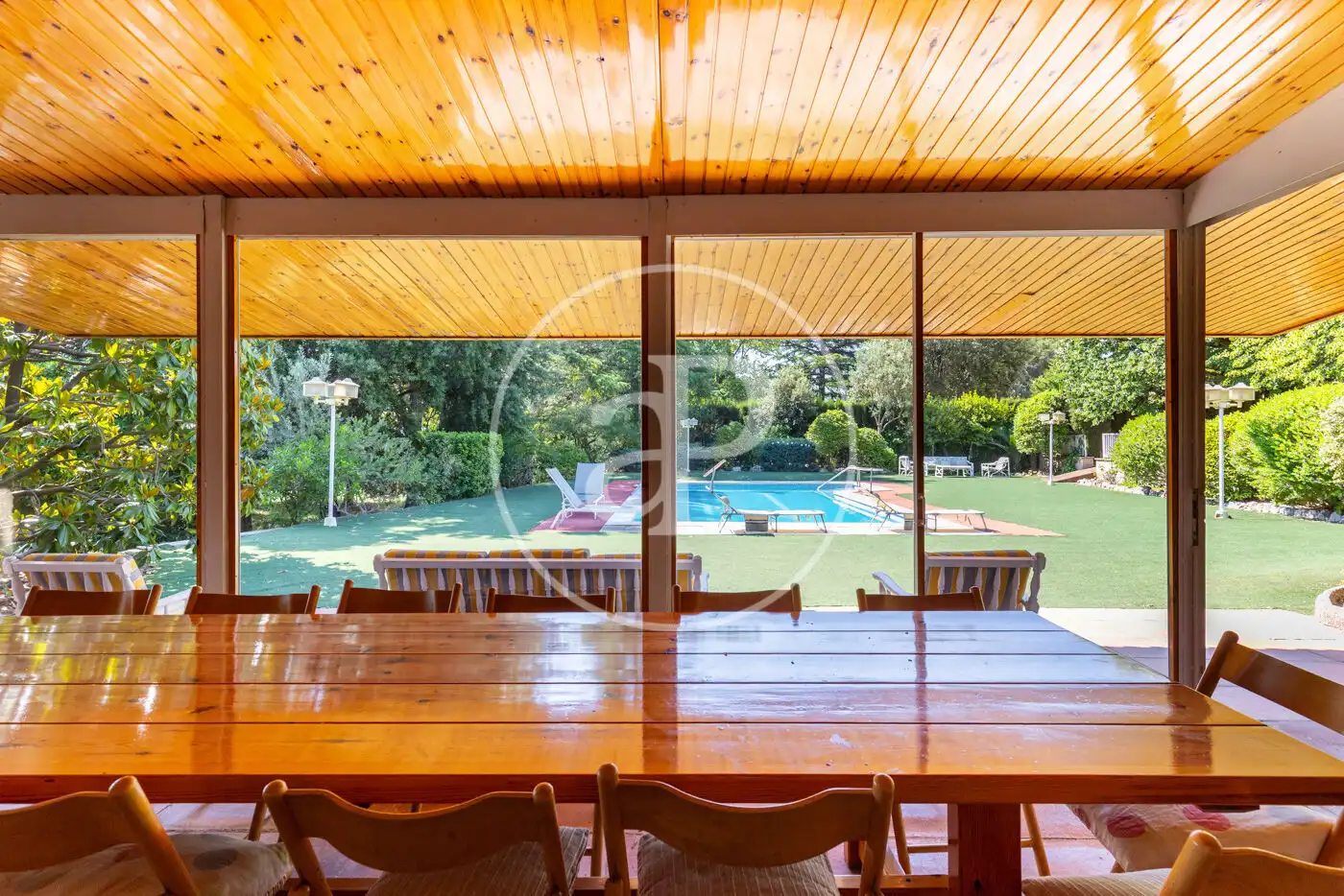 Terrassa de Casa o xalet en venda en Matadepera amb Aire condicionat, Calefacció i Jardí privat