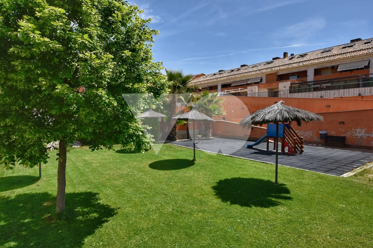 Jardín de Piso de alquiler en Collado Villalba con Calefacción y Piscina comunitaria