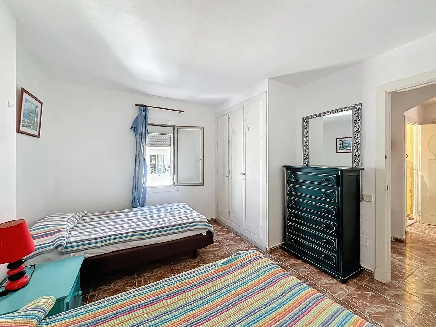 Habitación de Apartamento en venta en Roquetas de Mar con Jardín privado, Terraza y Amueblado