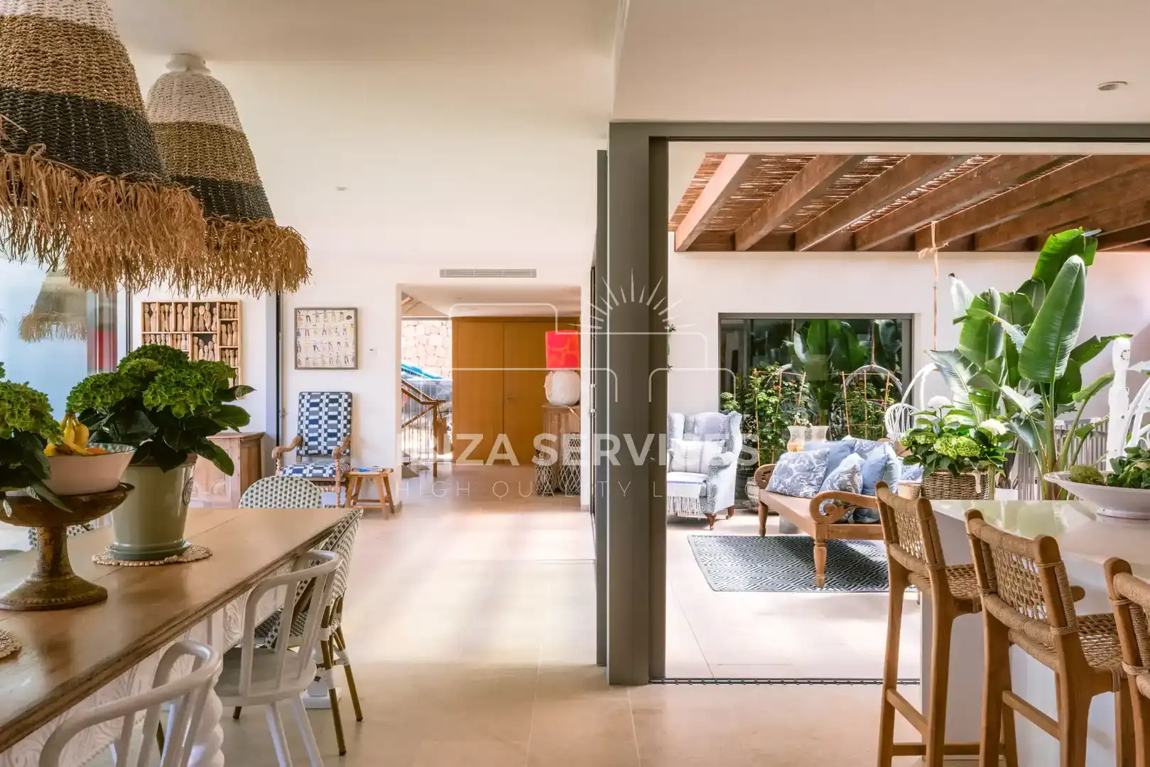 Casa o xalet de lloguer a Cala Vedella - Cala Tarida