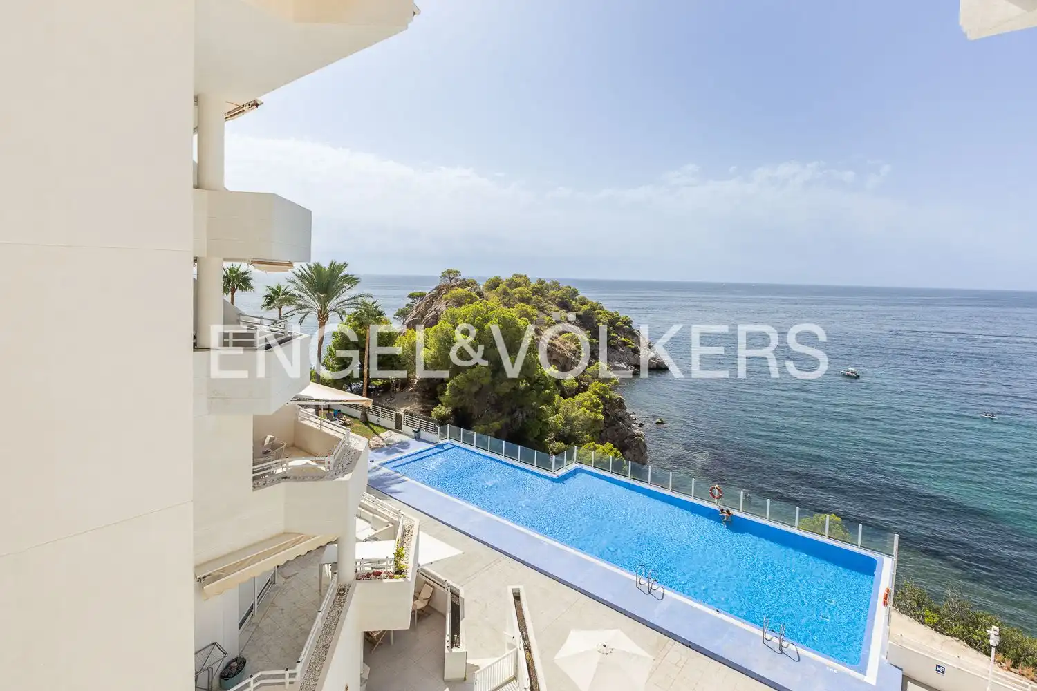 Piscina de Piso de alquiler en Altea con Aire acondicionado, Calefacción y Jardín privado