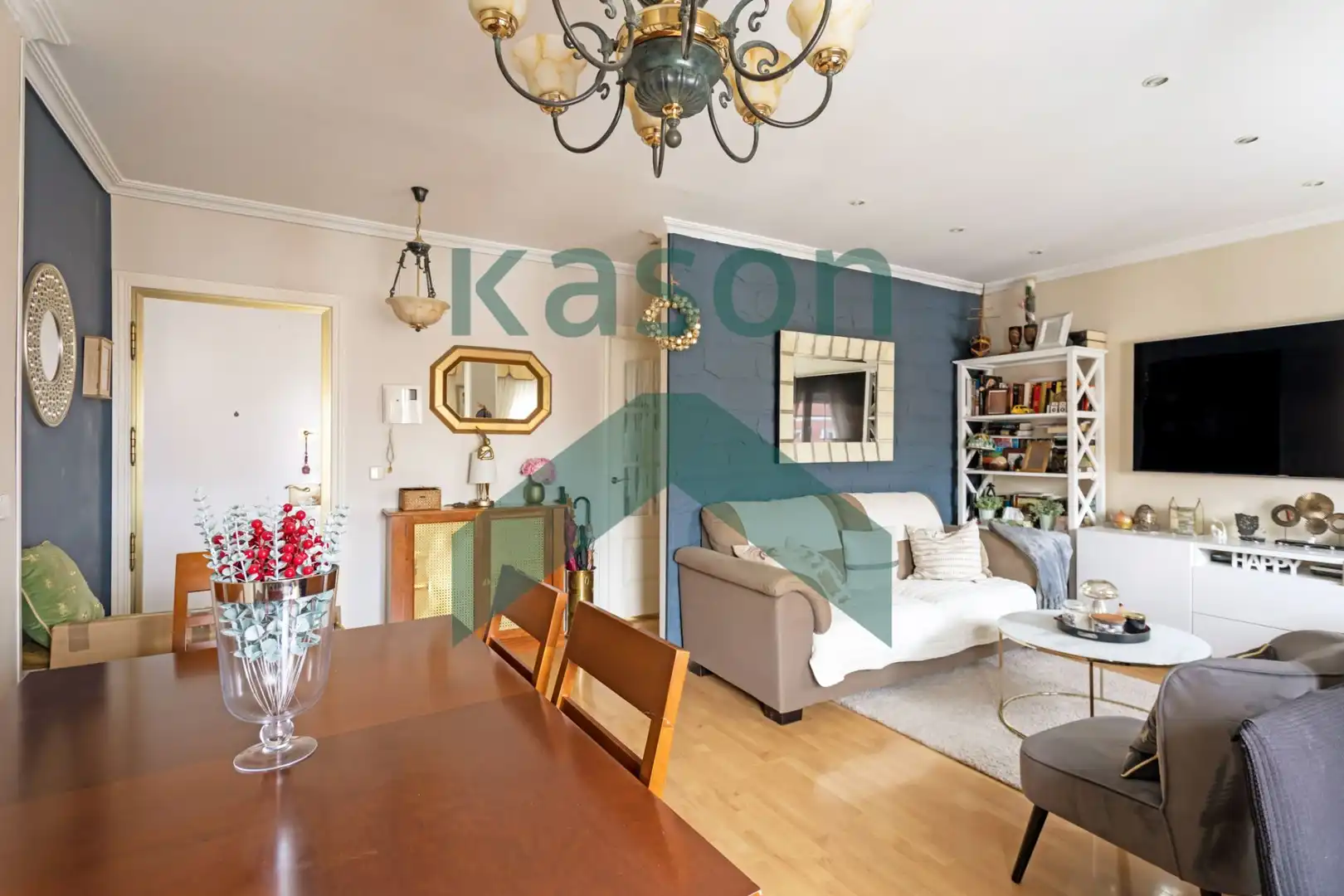 Menjador de Pis en venda en  Madrid Capital amb Aire condicionat i Calefacció