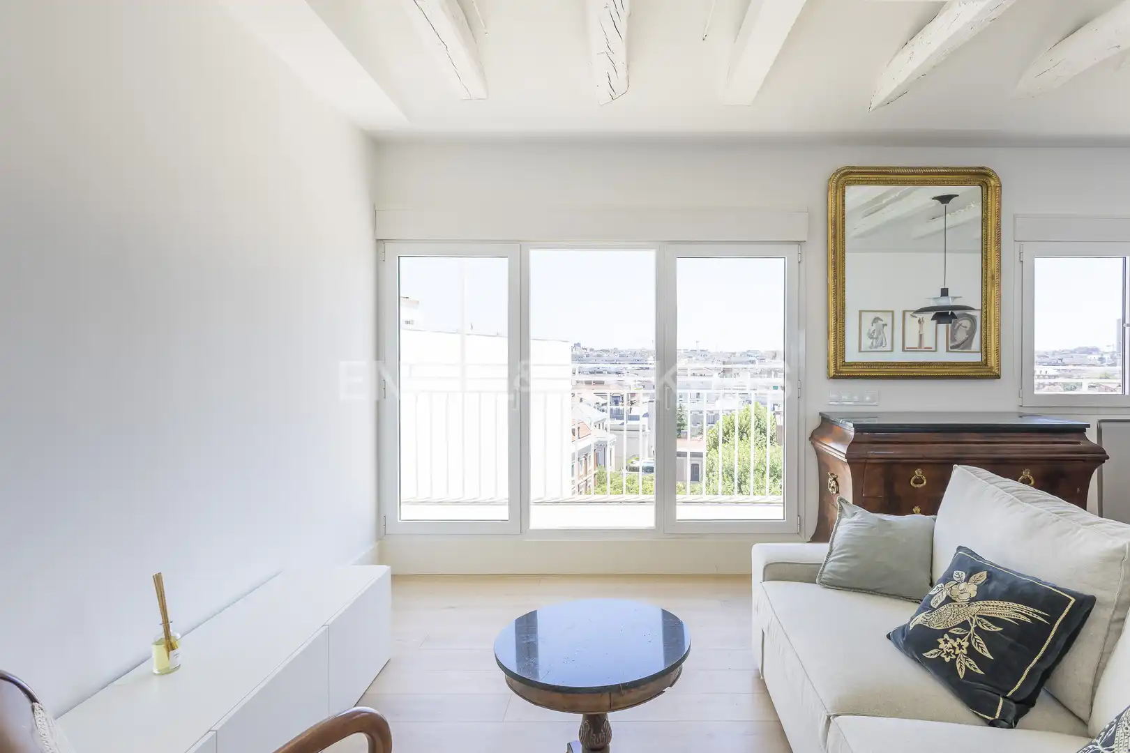 Außenansicht von Dachboden zur Miete in Madrid mit Klimaanlage, Heizung und Terrasse