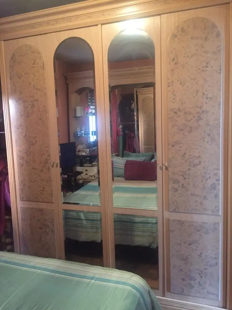 Bedroom of Flat for sale in Madrid  with Heating, Parquet flooring and Terrace