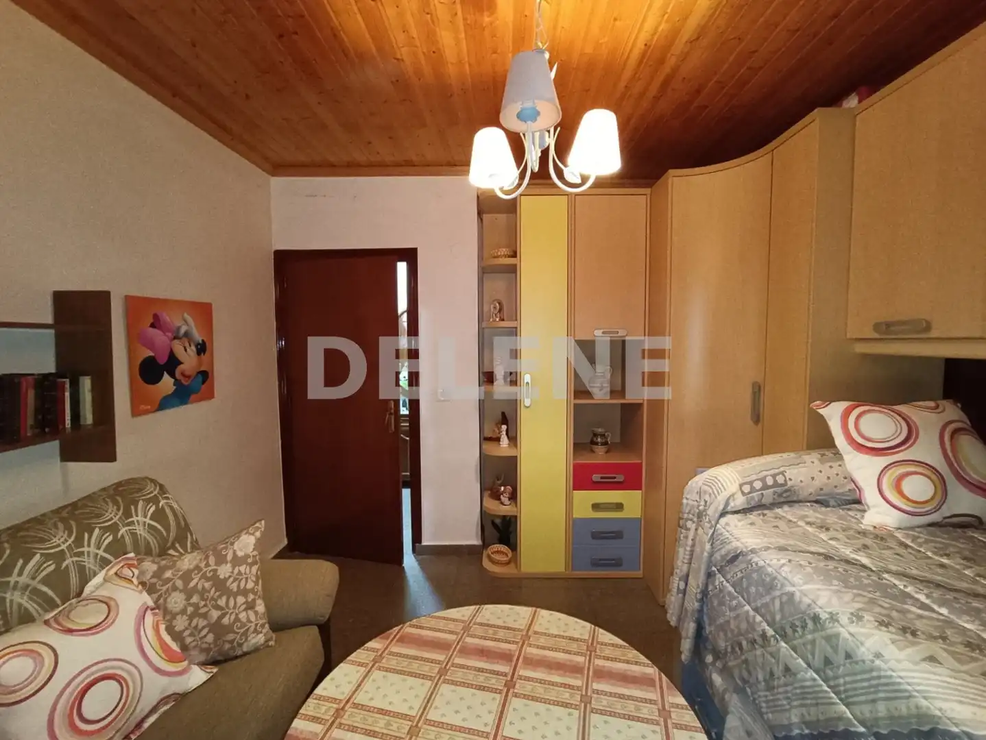 Bedroom of Flat for rent in Tobarra  with Air Conditioner, Parquet flooring and Terrace