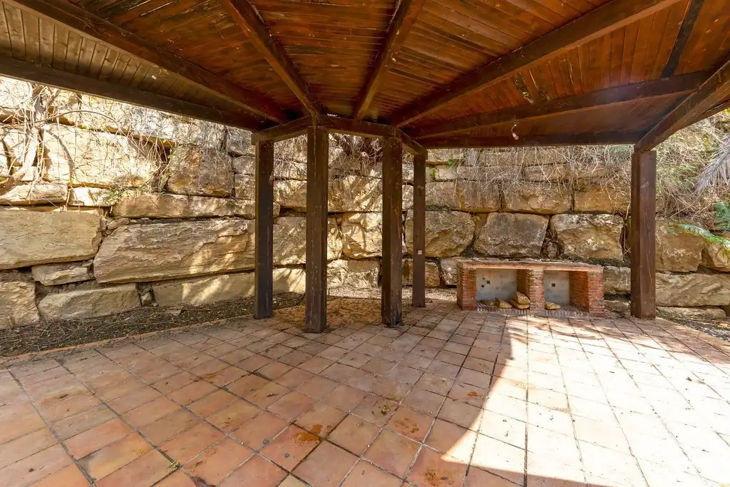 Terraza de Casa o chalet en venta en Benahavís con Aire acondicionado, Calefacción y Jardín privado