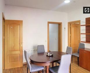Dining room of Flat to rent in  Madrid Capital  with Air Conditioner, Heating and Furnished