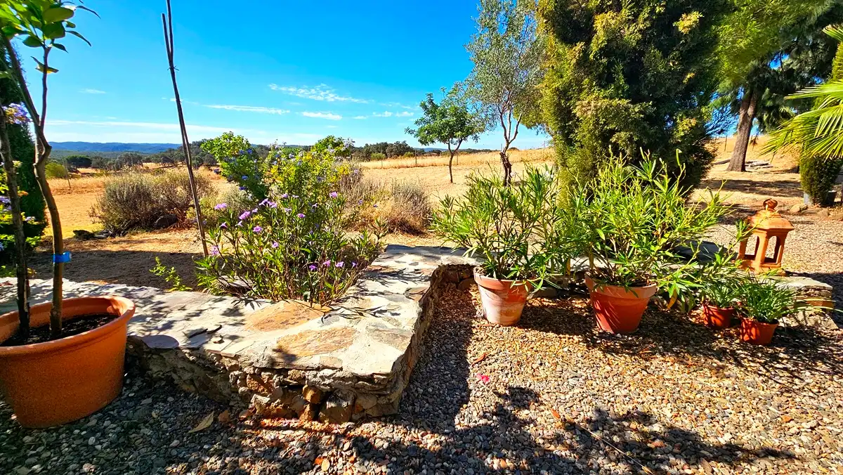 Garden of Houses for sale in El Madroño  with Air Conditioner and Private garden