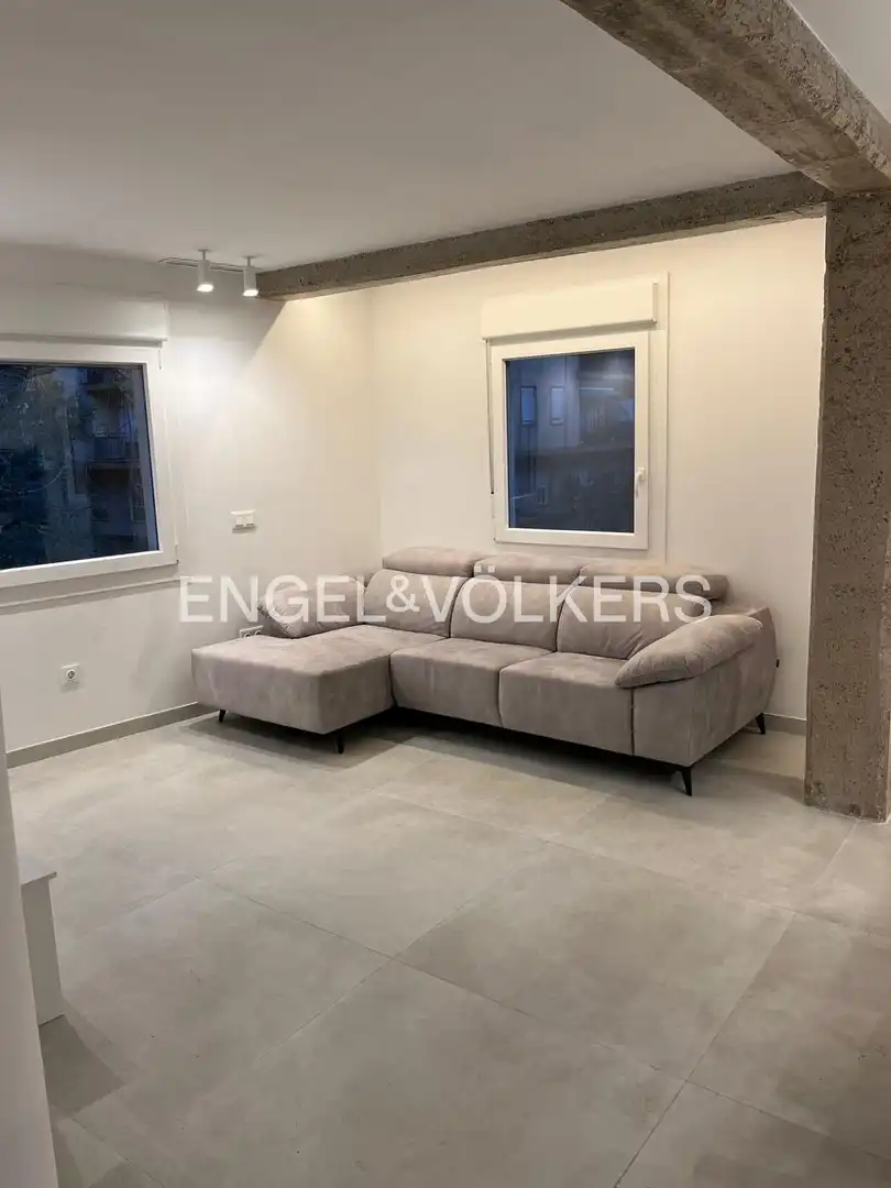 Wohnzimmer von Wohnung zur Miete in Valencia mit Klimaanlage und Heizung