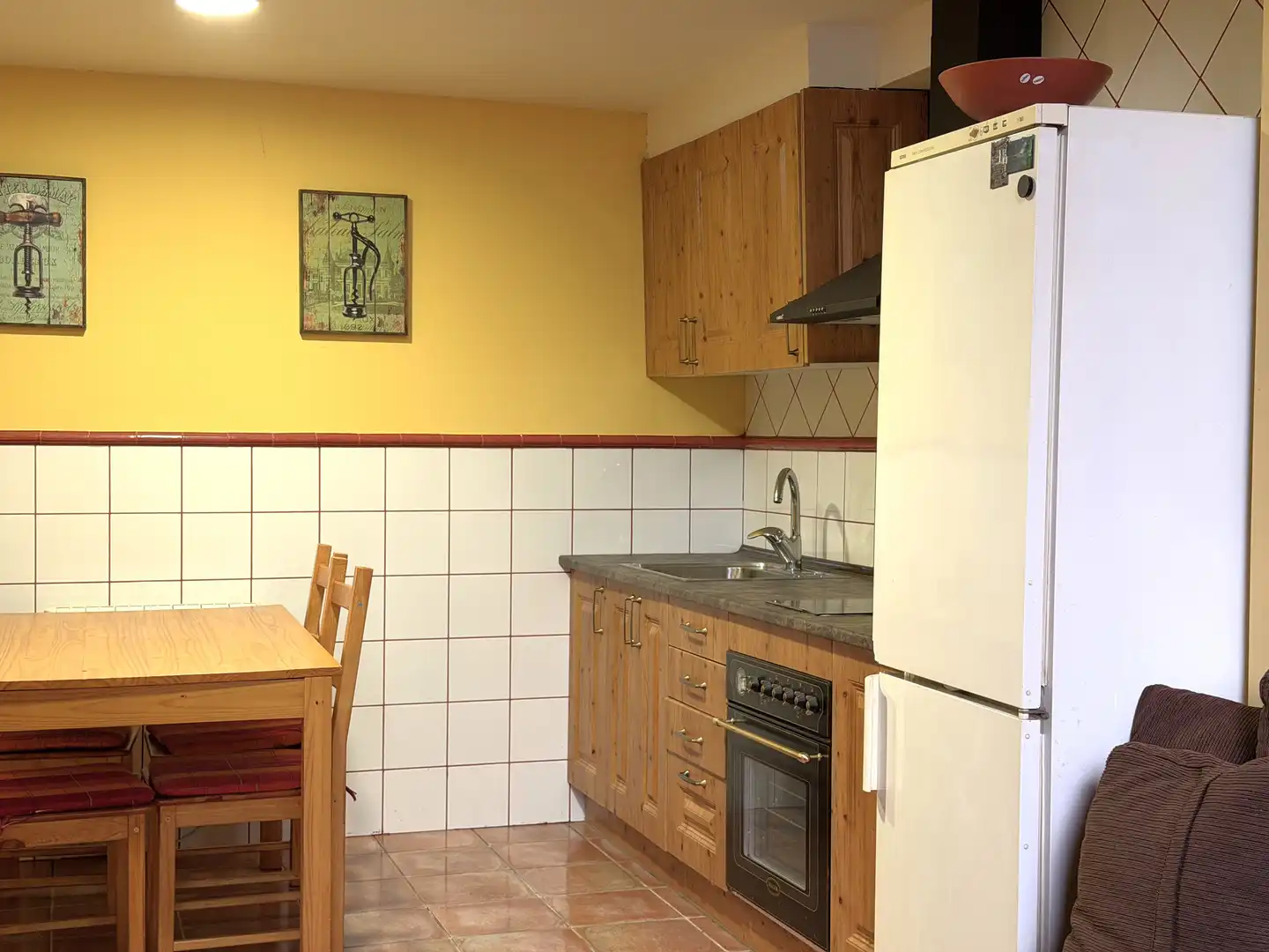 Kitchen of Flat for sale in Bagà  with Heating, Furnished and Oven