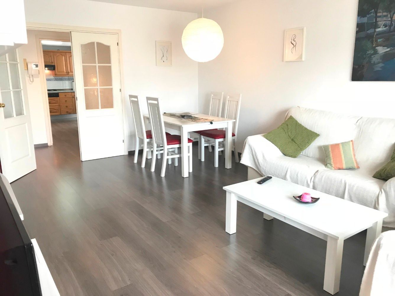 Living room of Flat to rent in Málaga Capital  with Terrace, Furnished and Oven