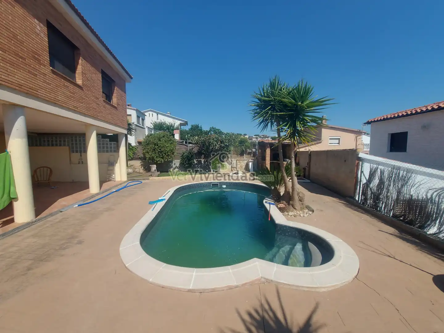 Piscina de Casa o xalet en venda en Piera amb Aire condicionat, Calefacció i Jardí privat